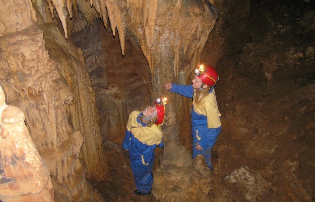 Cave exploring